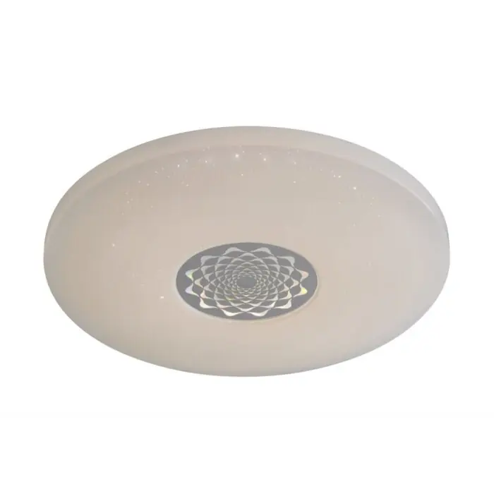 Seizoensaanbieding Wofi MORIS Plafondlamp LED Wit, 1-licht, Afstandsbediening