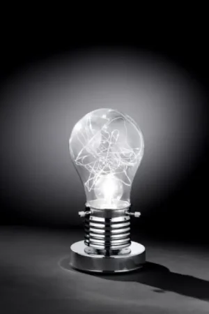 Wofi FUTURA Tafellamp Chroom, 1-licht Snelle Levering