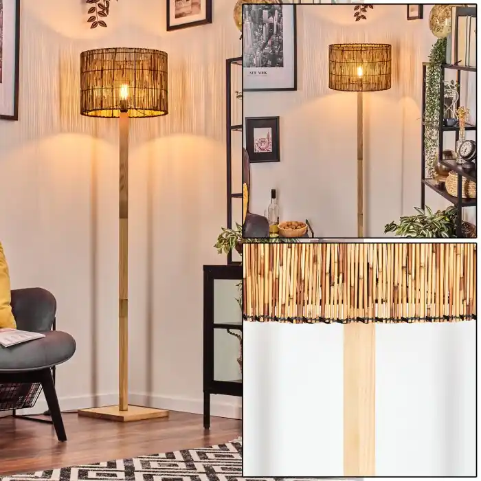 Bestseller Cando Staande lamp Natuurlijke kleuren, 1-licht