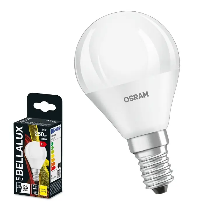 BELLALUX E14 LED 3.3 Watt warm wit 250 Lumen Aanbieding