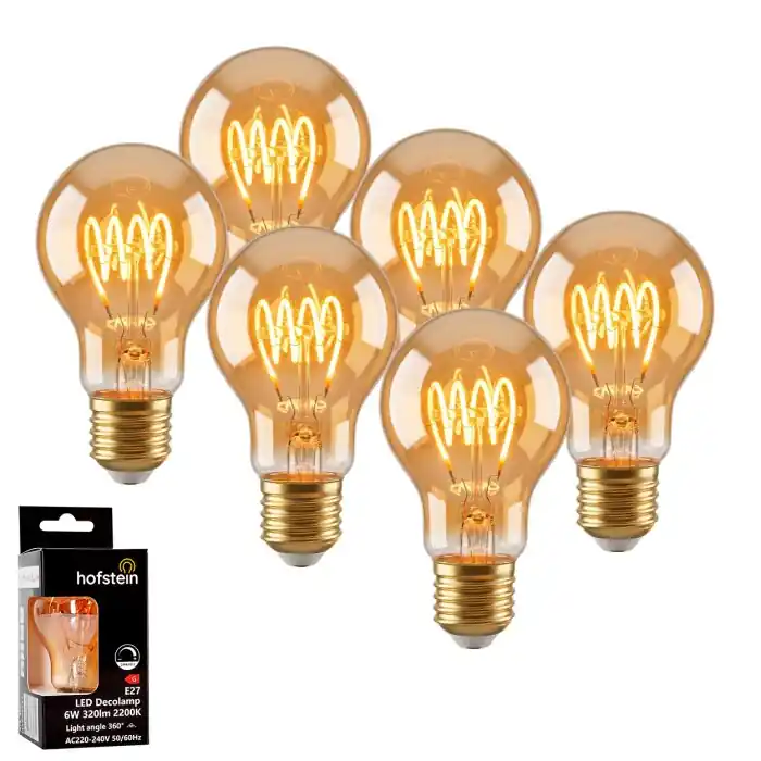 Must-Have E27 LED 6 Watt warm wit dimbaar 320 Lumen