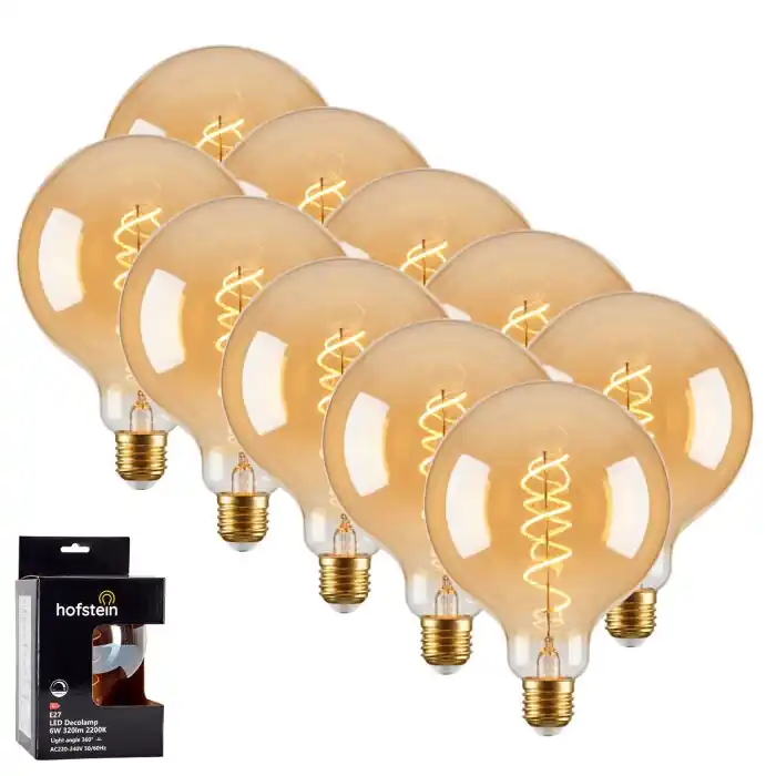 Voordeelprijs E27 LED 6 Watt warm wit dimbaar 320 Lumen