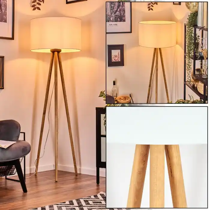 Lage Prijs Flemming Staande lamp Natuurlijke kleuren, 1-licht