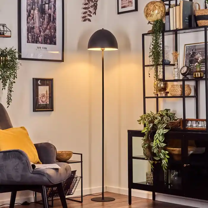 Tati Staande lamp Antraciet, 1-licht Exclusieve Aanbieding
