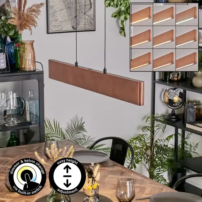 Hete Deal Fugelsta Hanglamp, Hanglamp LED Zwart, 1-licht