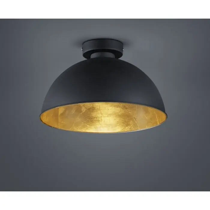 Reality JIMMY Plafondlamp Zwart, 1-licht Seizoensaanbieding