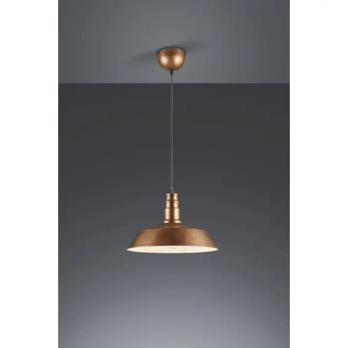 Reality WILL Hanglamp Koperkleurig, 1-licht Flitsaanbieding