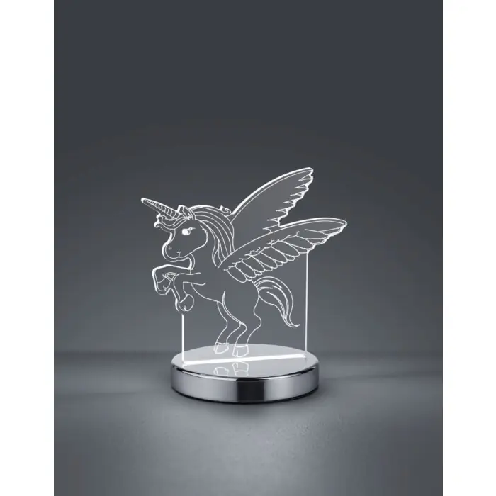 Reality Karo Tafellamp LED Chroom, 1-licht Seizoensaanbieding