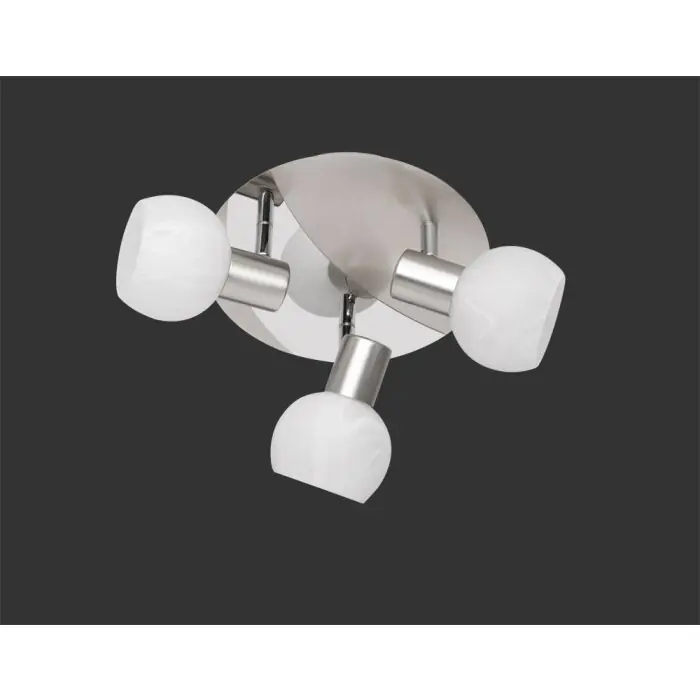 Bestseller Reality ANTIBES Plafondlamp Nikkel mat, 3-lichts