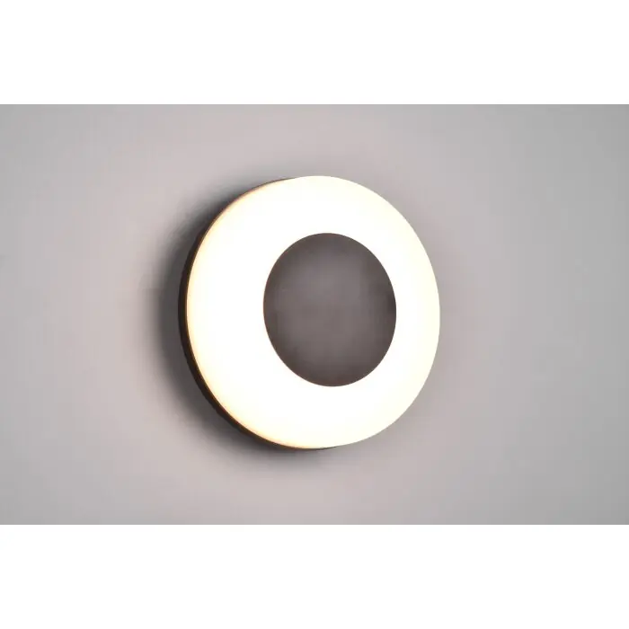 Korting Reality Morena Buiten muurverlichting LED Zwart, Wit, 1-licht
