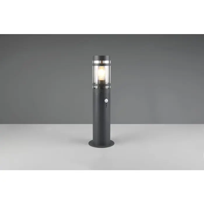Reality PALOMA Buiten staande lamp Antraciet, 1-licht, Bewegingsmelder Gereduceerde Prijs