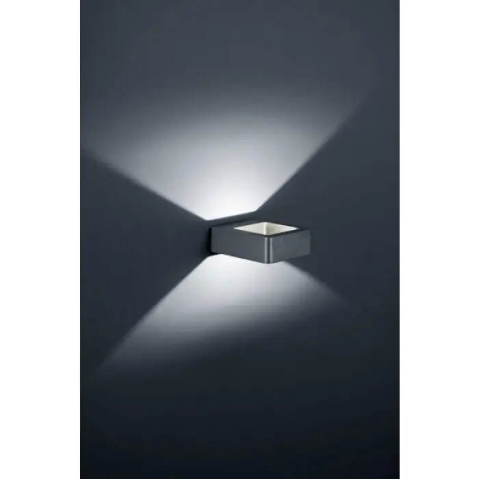 Trio verlichting RENO Wandlamp voor buiten, Wandlamp LED Antraciet, 1-licht Express Levering