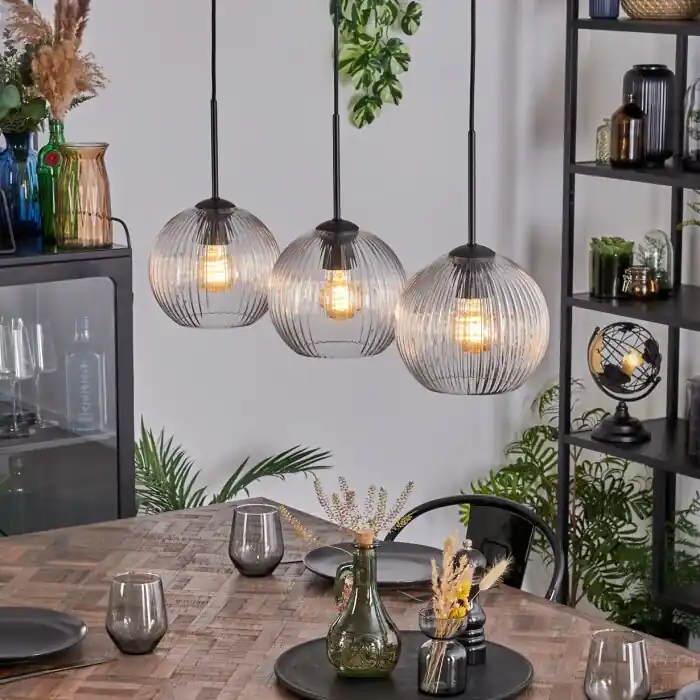 Favoriet Koyoto Hanglamp, Kogellampje, Hanglamp Duidelijk, 3-lichts