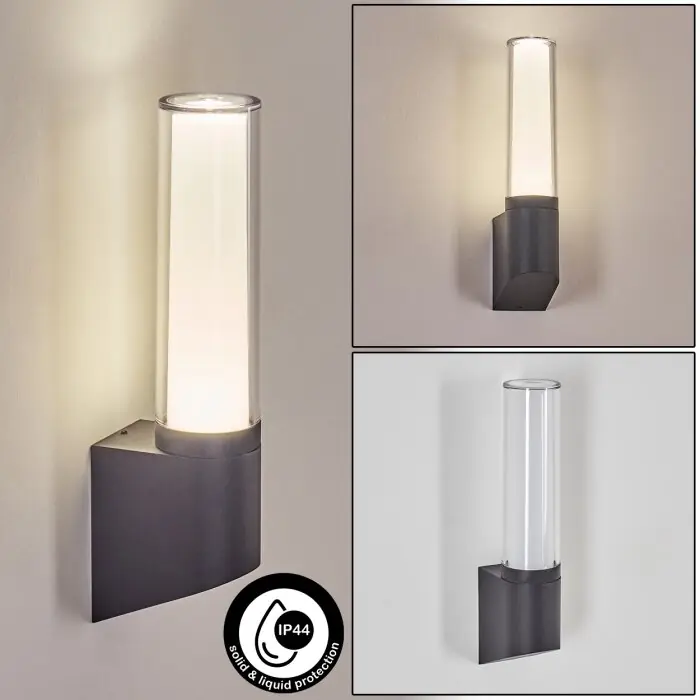 Tijdelijk Beschikbaar Isara Wandlamp voor buiten, Wandlamp LED Antraciet, 1-licht