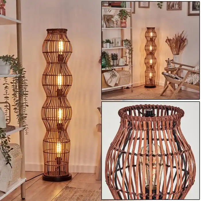 Bestseller Cardeira Staande lamp Zwart, 4-lichts