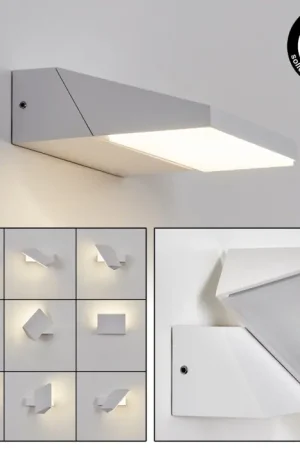 Xaden Wandlamp voor buiten, Wandlamp LED Wit, 1-licht Koop Online