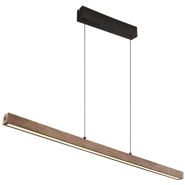 Globo Olivus Hanglamp LED Zwart, 1-licht Nieuw