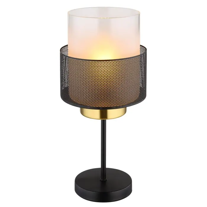 Uitverkoop Globo Olga Tafellamp Goud, Zwart, 1-licht