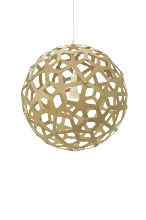 Coral 600 hanglamp, bamboe Weekendaanbieding