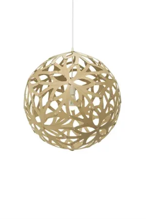 Nieuw Floral 600 hanglamp, bamboe