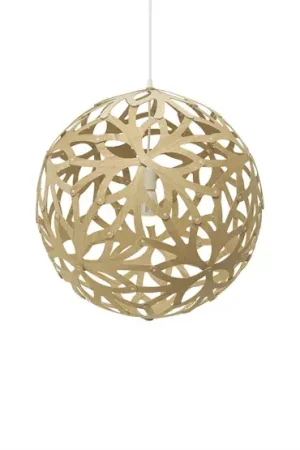 Rechtstreeks Van De Fabrikant Floral 800 hanglamp, bamboe