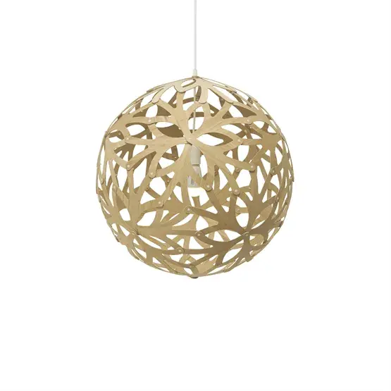 Rechtstreeks Van De Fabrikant Floral 800 hanglamp, bamboe