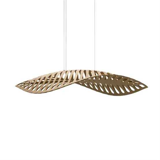 Tijdelijk Beschikbaar Navicula medium hanglamp, bamboe