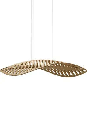 Navicula small hanglamp, bamboe Flitsaanbieding