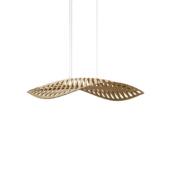 Navicula small hanglamp, bamboe Flitsaanbieding