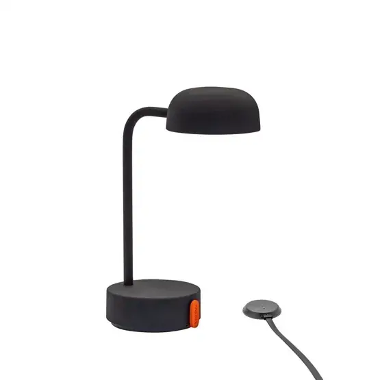 Koop Online Fokus tafellamp / batterijlamp, antraciet