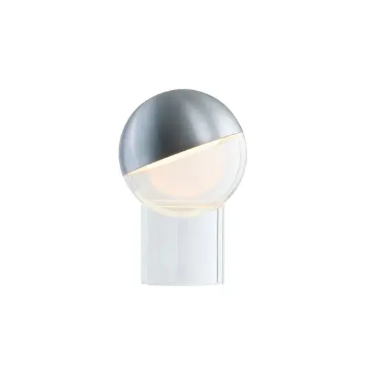 Premium Pila Portable batterijlamp / tafellamp, aluminium