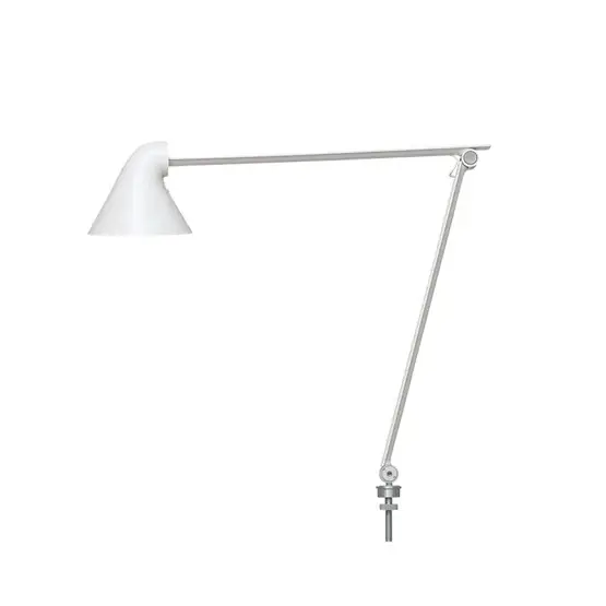Actieprijs NJP tafellamp met Ø10 pin, wit