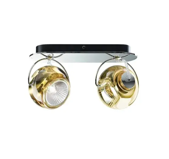Exclusieve Aanbieding Beluga 2 wandlamp/plafondlamp, amber