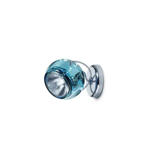 Weekendaanbieding Beluga wandlamp/plafondlamp, blauw