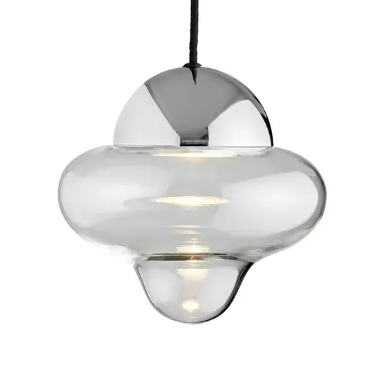Must-Have Nutty hanglamp, helder/chroom