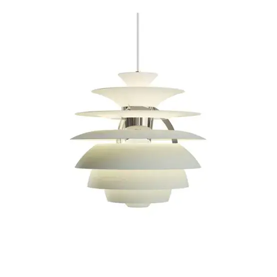 PH Snowball hanglamp, dusty green/chroom Nu Kopen