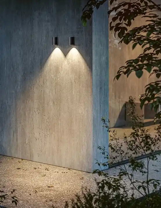 Scap down buiten wandlamp, deep black Meest Verkocht