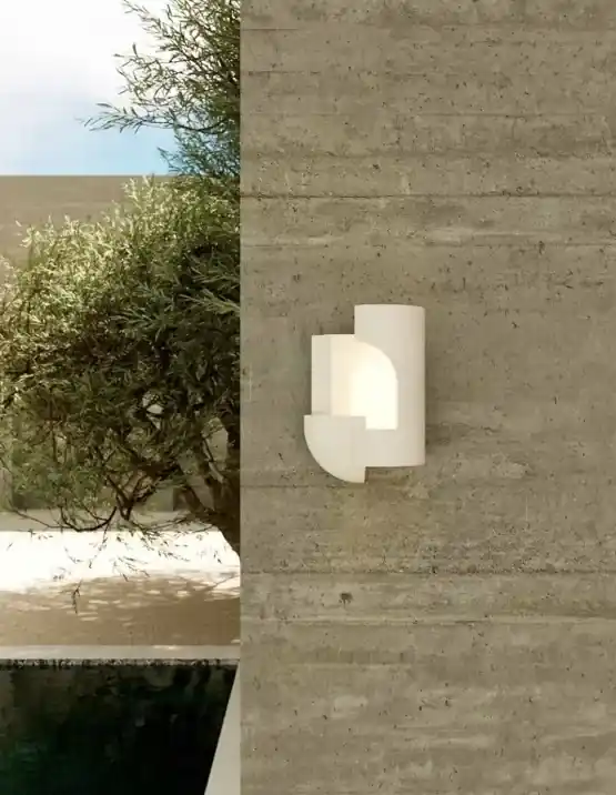 SOUL STORY 2 buiten wandlamp, wit Veilige Betaling