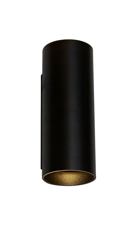 Tubus Outdoor Up/Down W212 LED buitenlamp, zwart Meest Verkocht