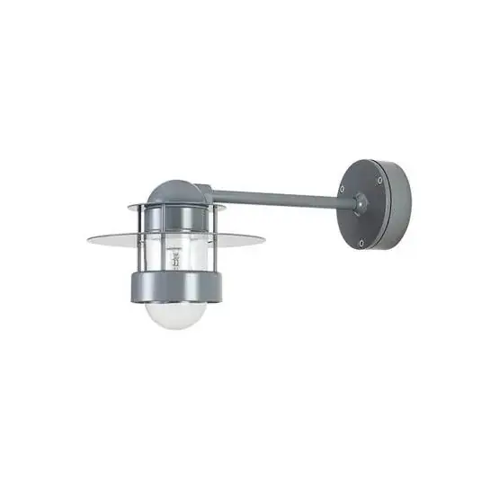 Must-Have Albertslund Buiten wandlamp met lange arm, grijs