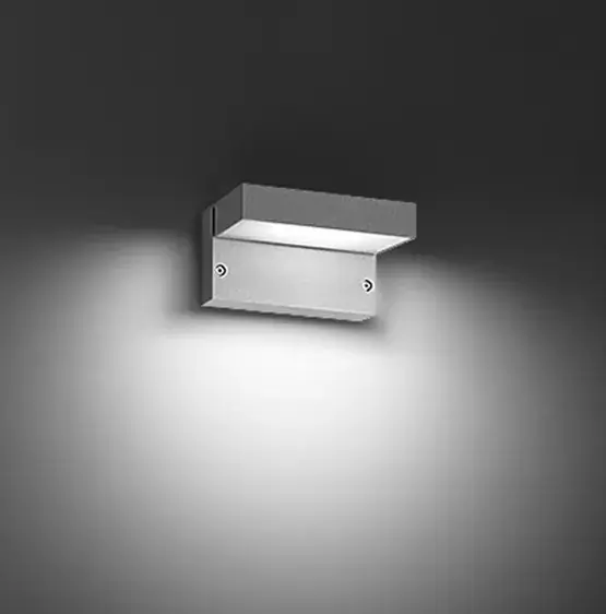 POLO+ 2 11, binnen / buiten wandlamp, grijs Koop Vandaag