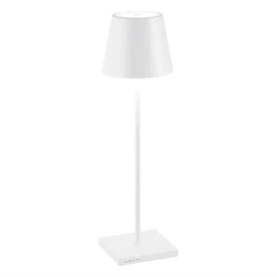 Poldina batterijlamp / tafellamp, wit Betrouwbaar