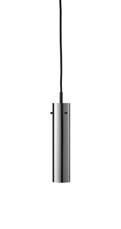 FM2014 hanglamp H24, glanzend staal Betrouwbaar