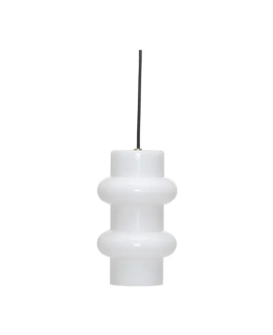 Finale Uitverkoop Pilule Double hanglamp, glanzend wit