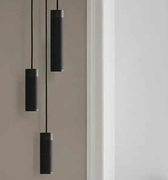 Thorup Copenhagen Patrone Cluster hanglamp small, zwart-bruine messing Koopje