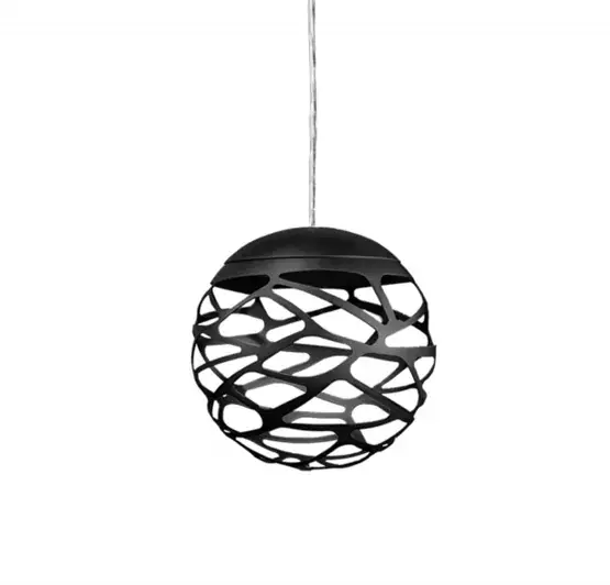 Kelly Cluster hanglamp, zwart Finale Uitverkoop