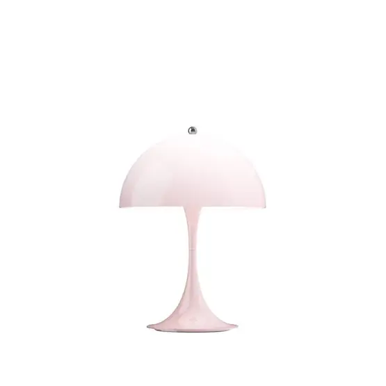 Seizoensaanbieding Panthella 250 Portable V3 tafel- / batterijlamp, lichtroze opaal