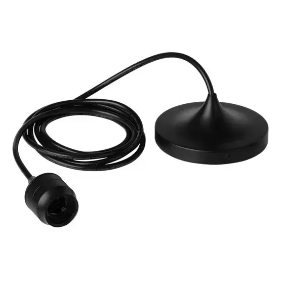 Aanbieding Cord Set Pro E27-ophanging, zwart