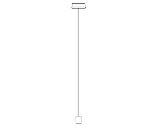 Gratis Retour Pendelophanging - 6 m. snoer (ALLEEN 1 OPHANGING MOET WORDEN GEBRUIKT)