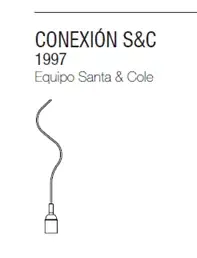 Santa & Cole Conexion, zwart Bestseller